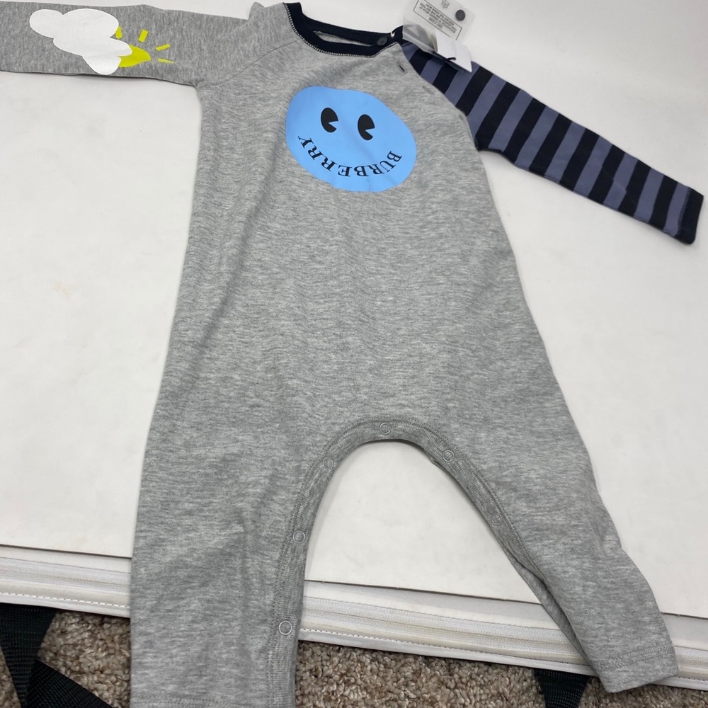 Burberry infant onesie